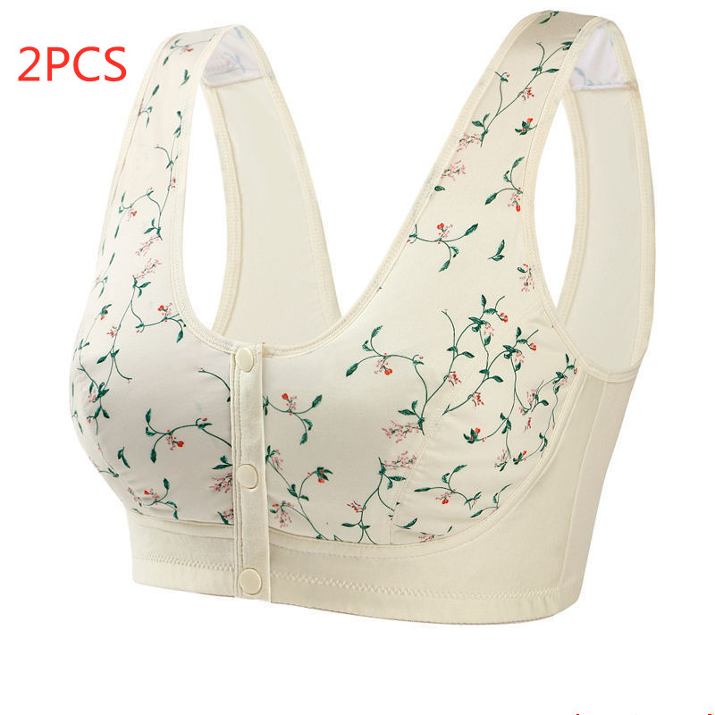 Title 3, Wirefree Bra Front Button Vest Daily comfort an...