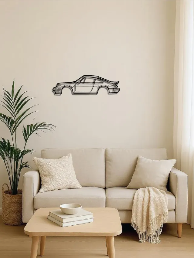 Metal Line Sports Car Metal Wall Art Auto Enthusiast Gift Home Garage Decor Look At The Picture - Shop at LoveMi