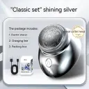 Silver Six Leaf Blade