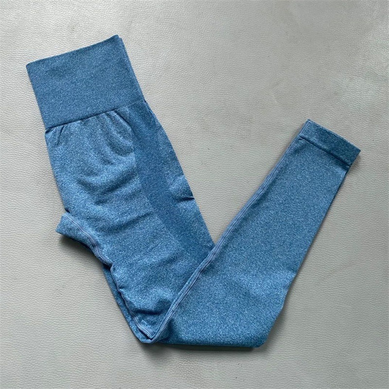 Explosive European And American Peach Hip Fitness Pants High Waist Stretch Tight Yoga Pants