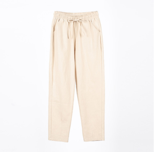Women's Spring New Cotton Fashion Pants Khaki - Shop at LoveMi