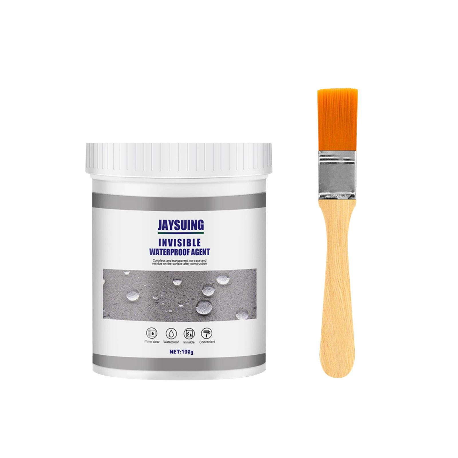 JAYSUING Transparent Waterproof Adhesive For Kitchen Exterior Walls And Household Interior Walls - Protective Waterproof Coating 4