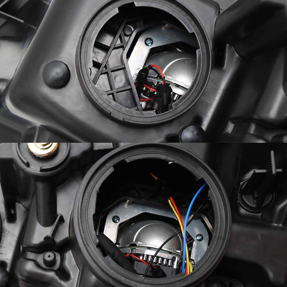 LED Headlights Compatible With Kenworth T680 2013-2021 Included Bulbs Pair