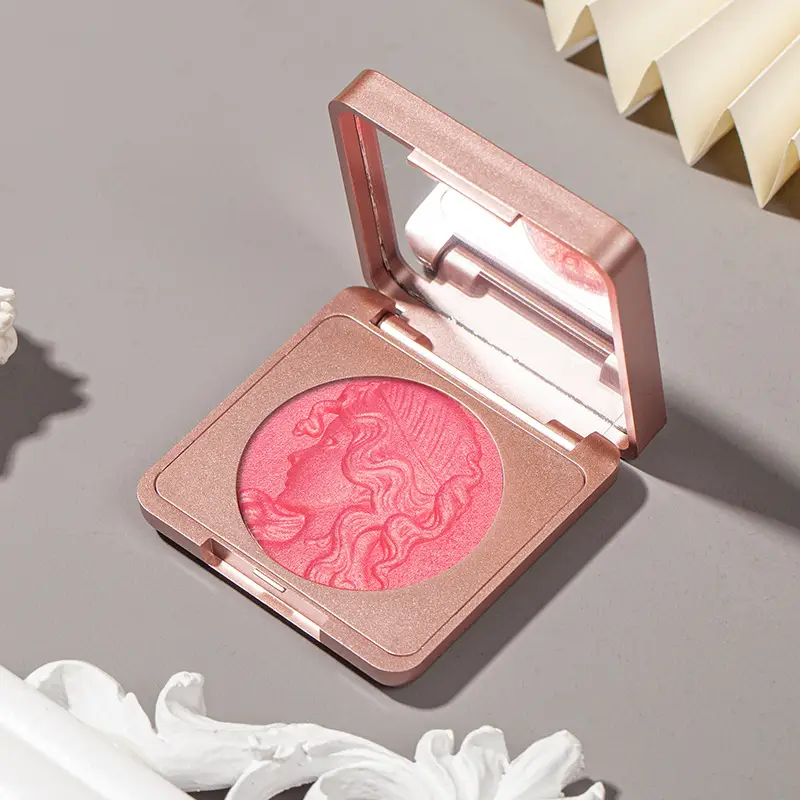 Naturally Enhance The Complexion Orange Embossed Rouge
