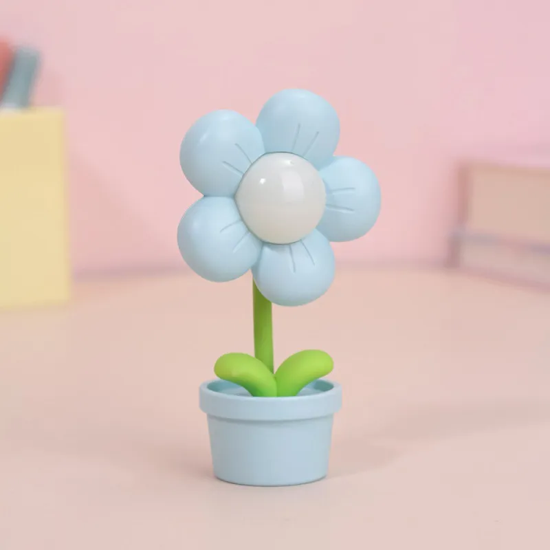Mini Flower Small Night Lamp Cute Atmosphere Bedside Creative Home Decor Bedroom Ambient Lights – image 8