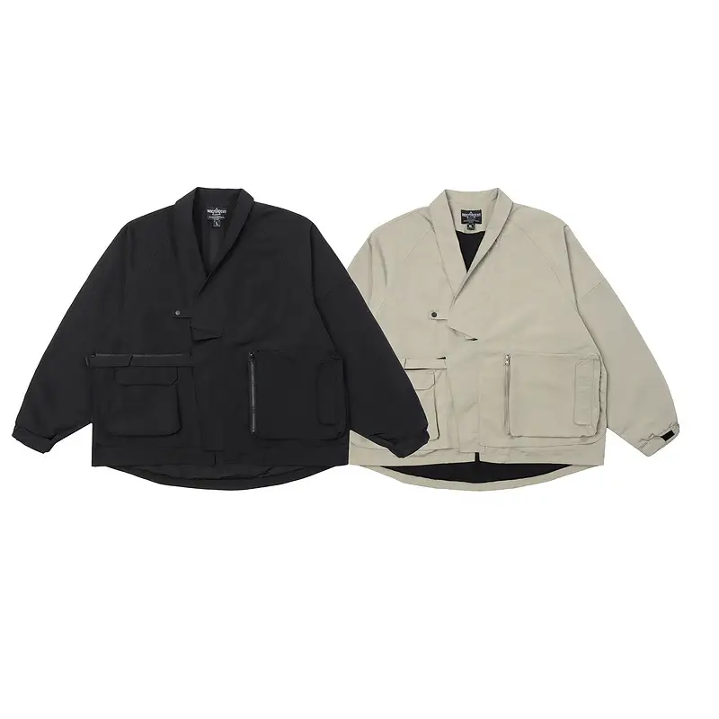 Trendy Functional Loose Work Jacket Vintage Casual Coat