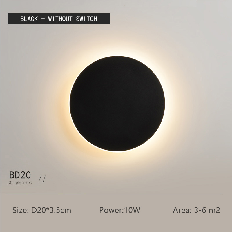 Simple Corridor Stair Wall Background Wall Light Touch - Image 4