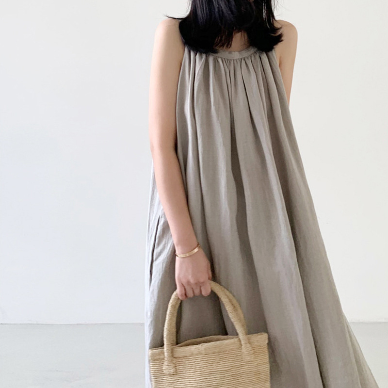 Sleeveless Sling Summer Dress - Image 2 of 5