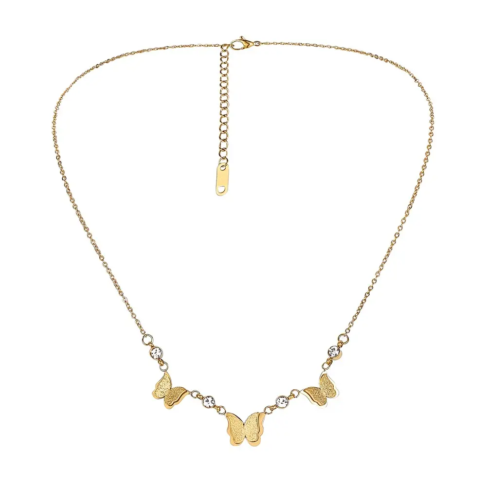 Simple Light Luxury Titanium Steel Clavicle Chain