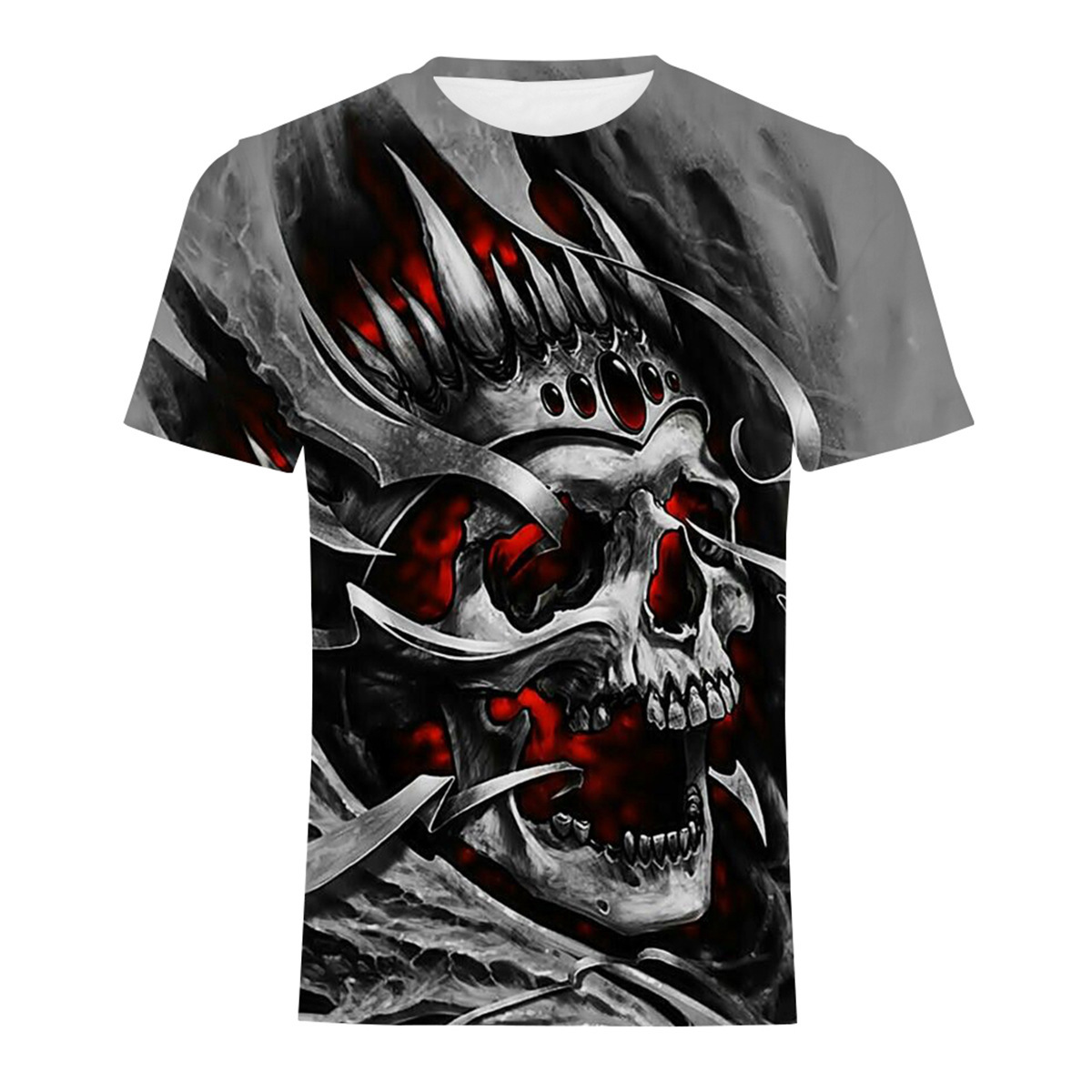 Title 25, Camiseta Casual Masculina com Estampa Digital e...