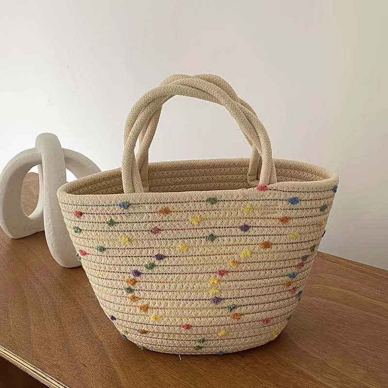 Colorful woven bag