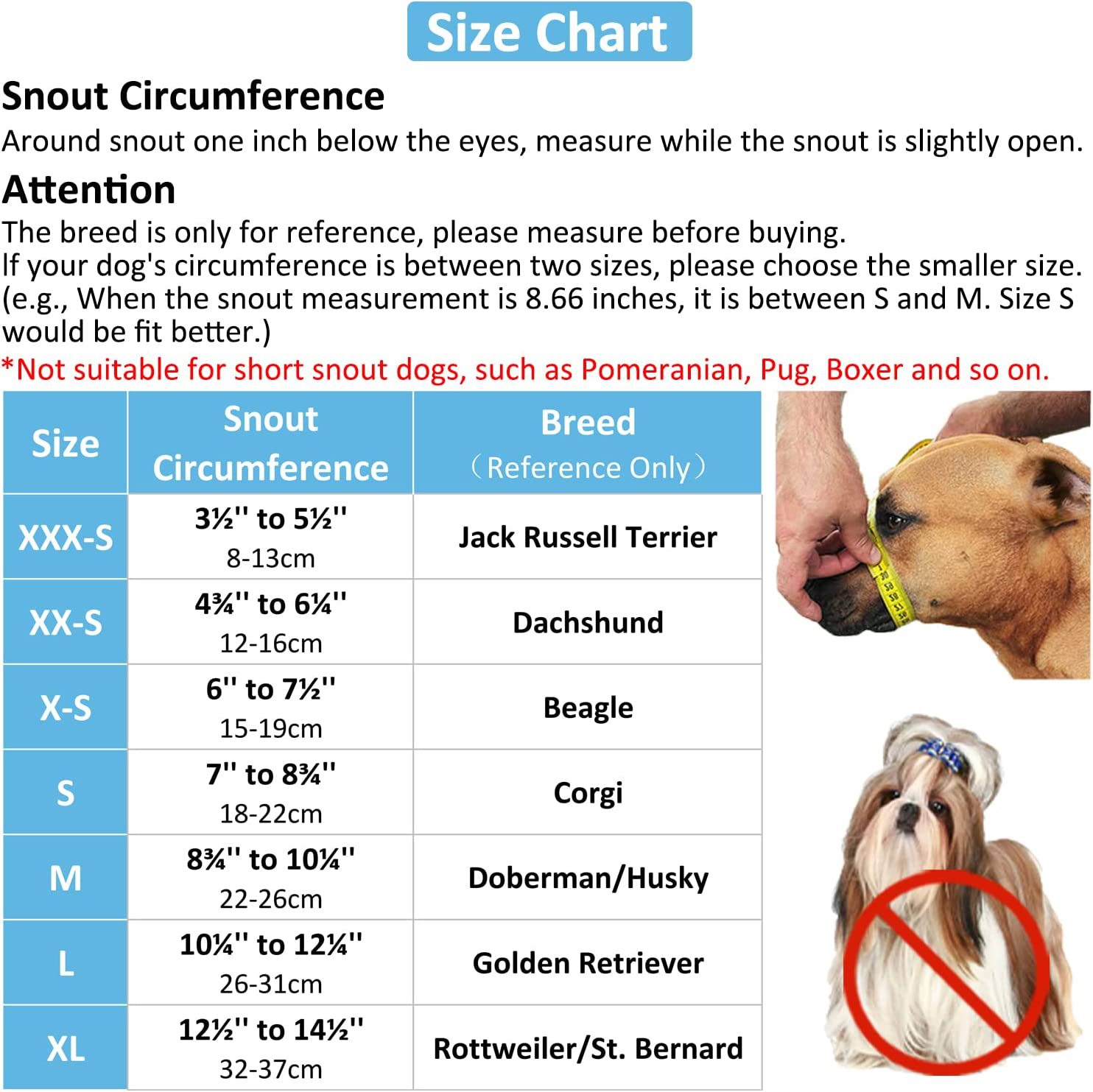 Title 4, Ademende mesh muilkorf voor honden, anti-bijten...