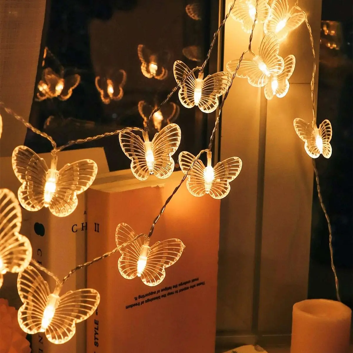 3 Meters 20 Lights Butterfly Christmas