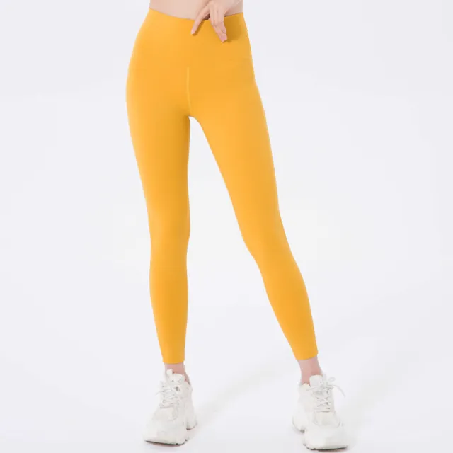 No Awkward Line Fitness Wear Abrasive Nude Feeling Shark Pants Autumn And Winter Ginger Glossy Buttocks - Shop at LoveMi