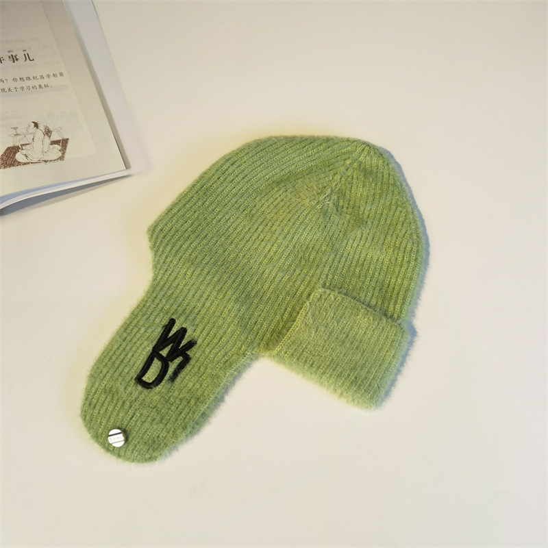 Women's Warm Outdoor Cycling Knitted Wool Hat