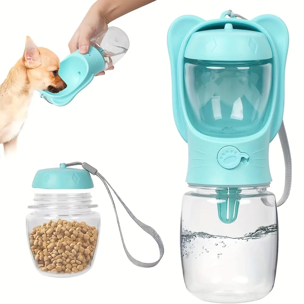 2 in 1 Dog Water Bottle