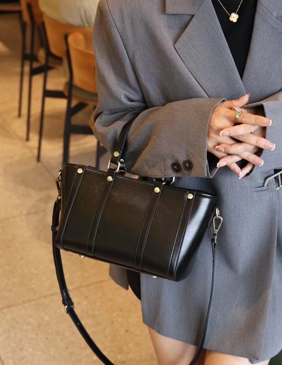 Baidie cuir sacs pour femmes transfrontalier personnalisable nouveau sac à main – Image 3
