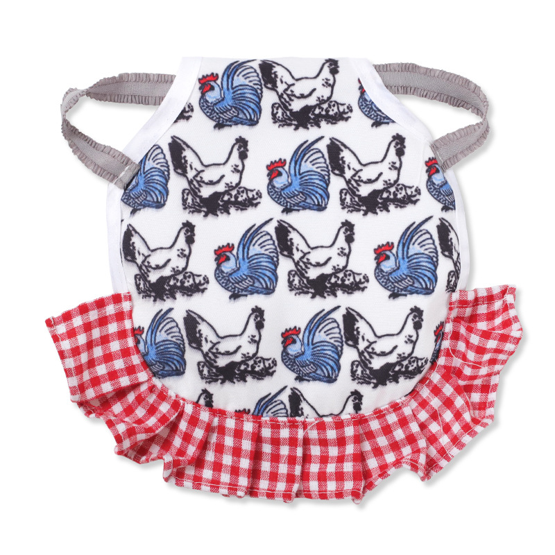 Apron Feather Protection Retainer Back Protector Chicken Saddle Apron Double - Shop at LoveMi