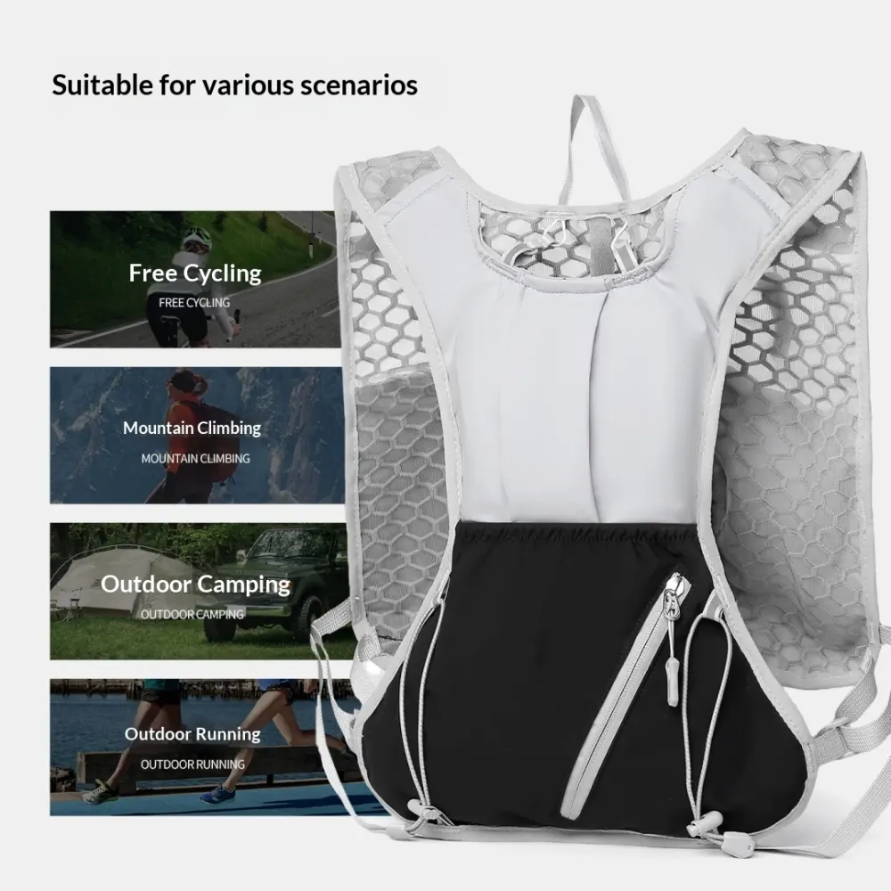Outdoor Sports Lightweight Multi-Functional Cycling Marathon Hiking Vest Cross-Country