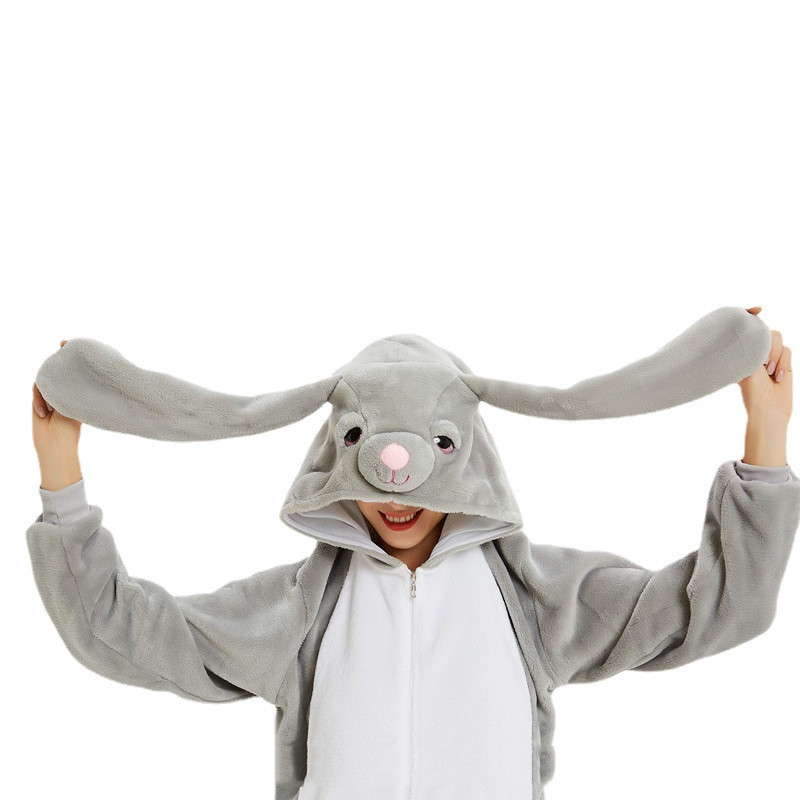 Title 5, Fashion Adult Cartoon Animal One-piece Pajamas