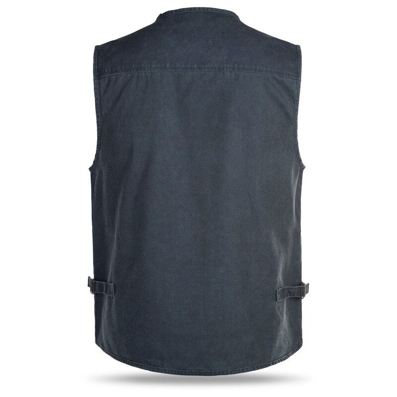 Middle-aged And Elderly Men's Loose Fit Outdoor Vest
