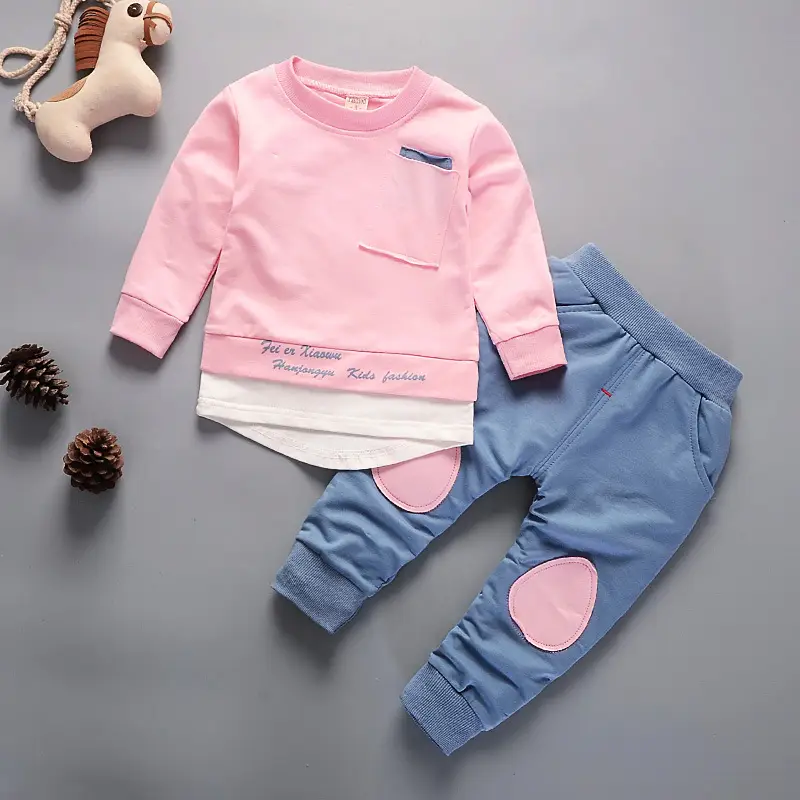 Children's Children's Sweater And Trousers Two-piece Korean Style Children's Clothing