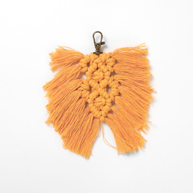 Ins Style Color Cotton Thread Tassel Woven Pendant Bag Decoration Accessories - Shop at LoveMi