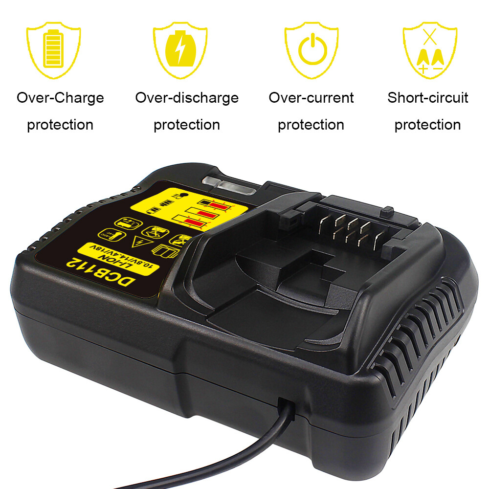Battery Charger Replace For  DCB112 10.8V-18V DCB182 DCB200 DCB184 DCB180 — foto 3
