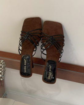 Wedge One-Strap Sandals, picture 5 of 5