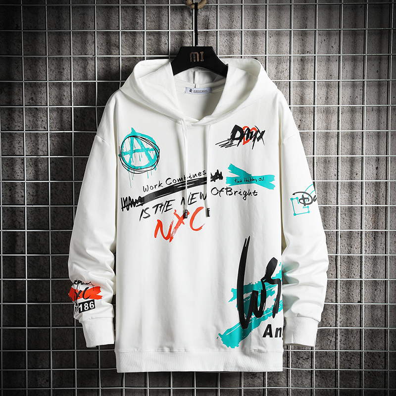 Spring And Autumn Trendy Youth Sweatshirt Sports Suit