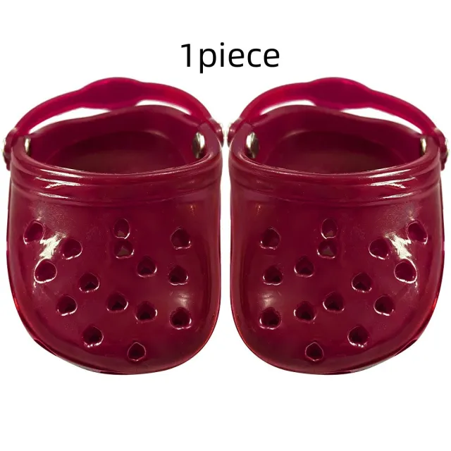 Dog Hole Shoe Wear resistant Silicone Red - Shop at LoveMi