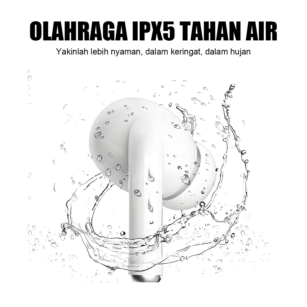 TWS Smart LCD Touch Screen Bluetooth 5.4 Headset Wireless Headphones Earbuds UK — image 10