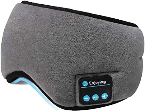 Bluetooth Music Eye Mask | Wireless Sleep Aid Relaxation | Dream Tech