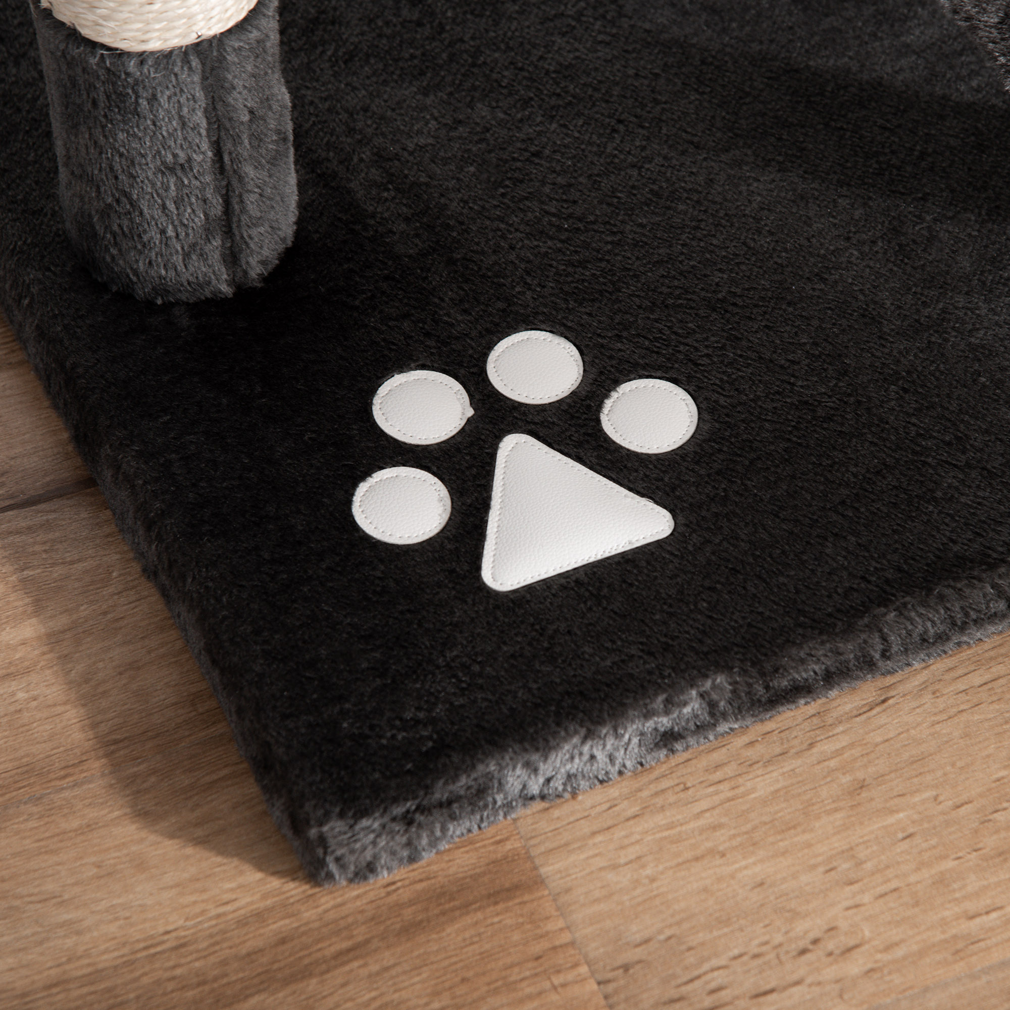 Indoor cat specific floor standing cat tree, adjustable