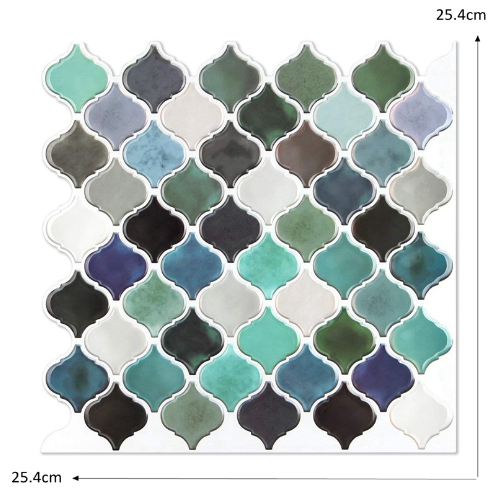 Title 3, Kitchen Bathroom Waterproof Decorative Mosaic W...