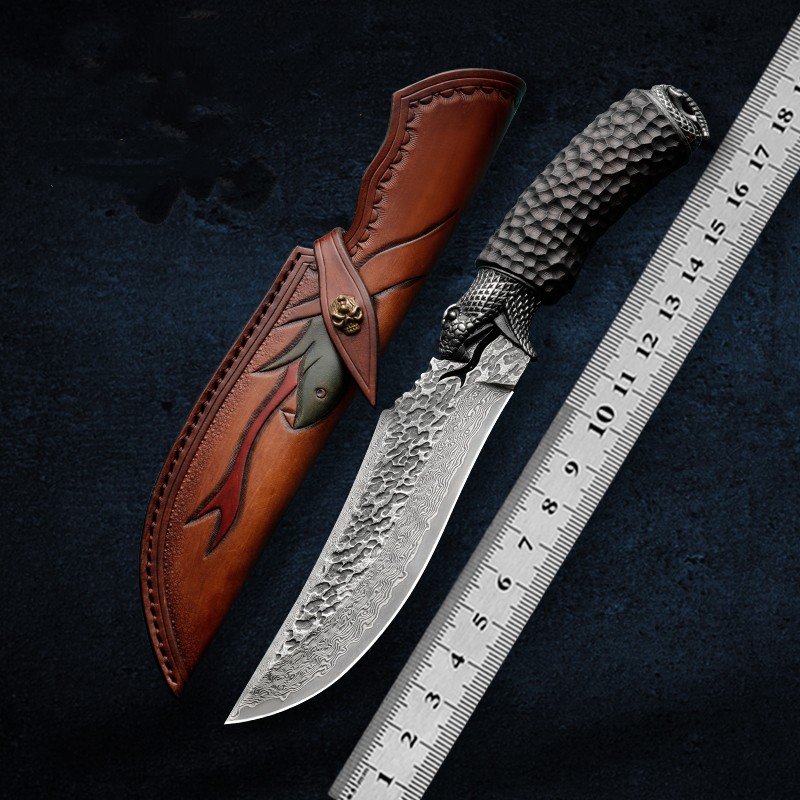 Title 5, Damascus Steel Handmade High Hardness Outdoor W...