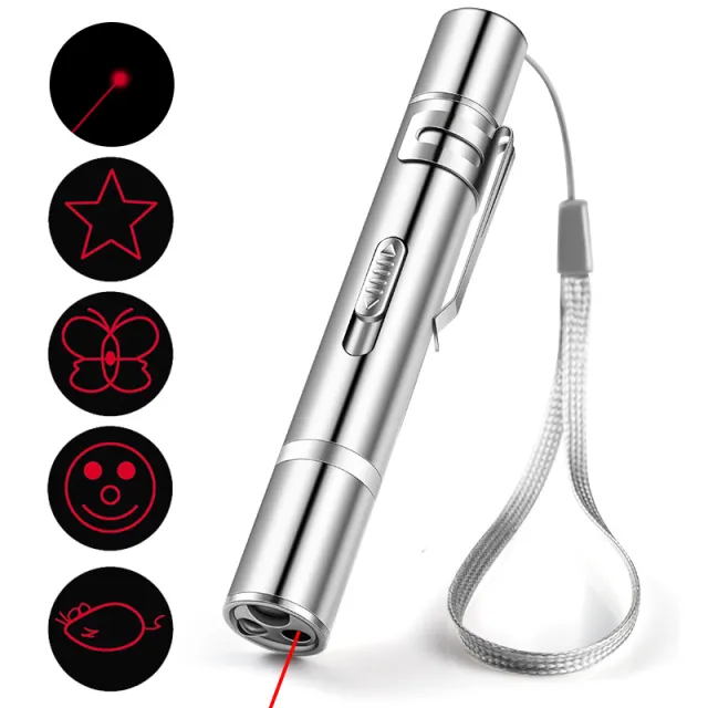 Laser Pointer Cat Toy, Red Dot LED Light Pointer Interactive Toys Indoor Cats Dogs, Long Range 5 Modes Lazer Projection Playpen For Kitten Outdoor ... 11.31.7Cm - Shop at LoveMi