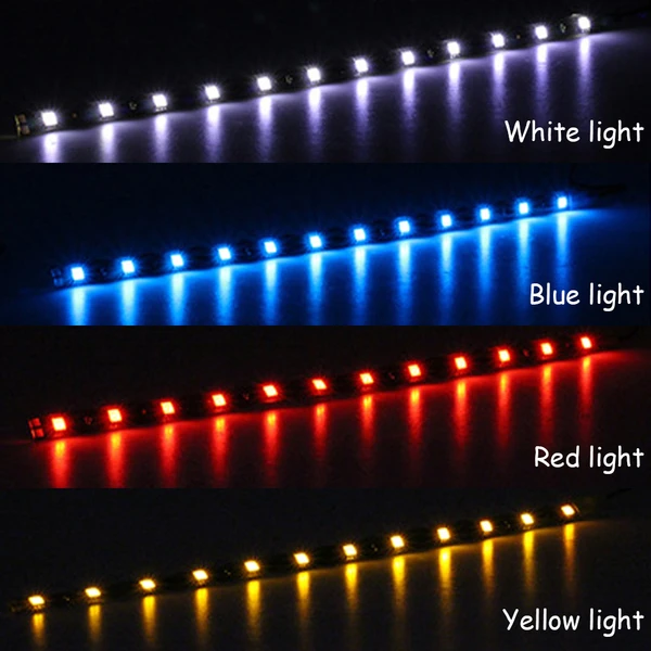 Lot Waterproof 12 DC 12V Motor LED Strip Underbody Light For Car Motorcycle — foto 8
