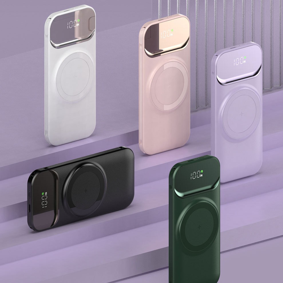 Wireless Power Bank With Cable - Image 3