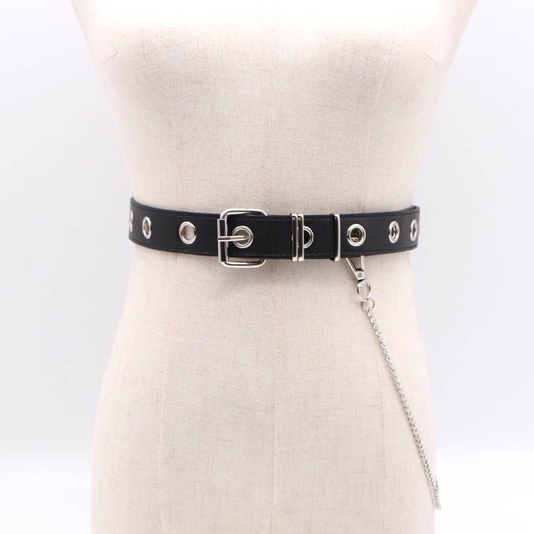 Ring Chain Hollow Decoration Ladies Belt