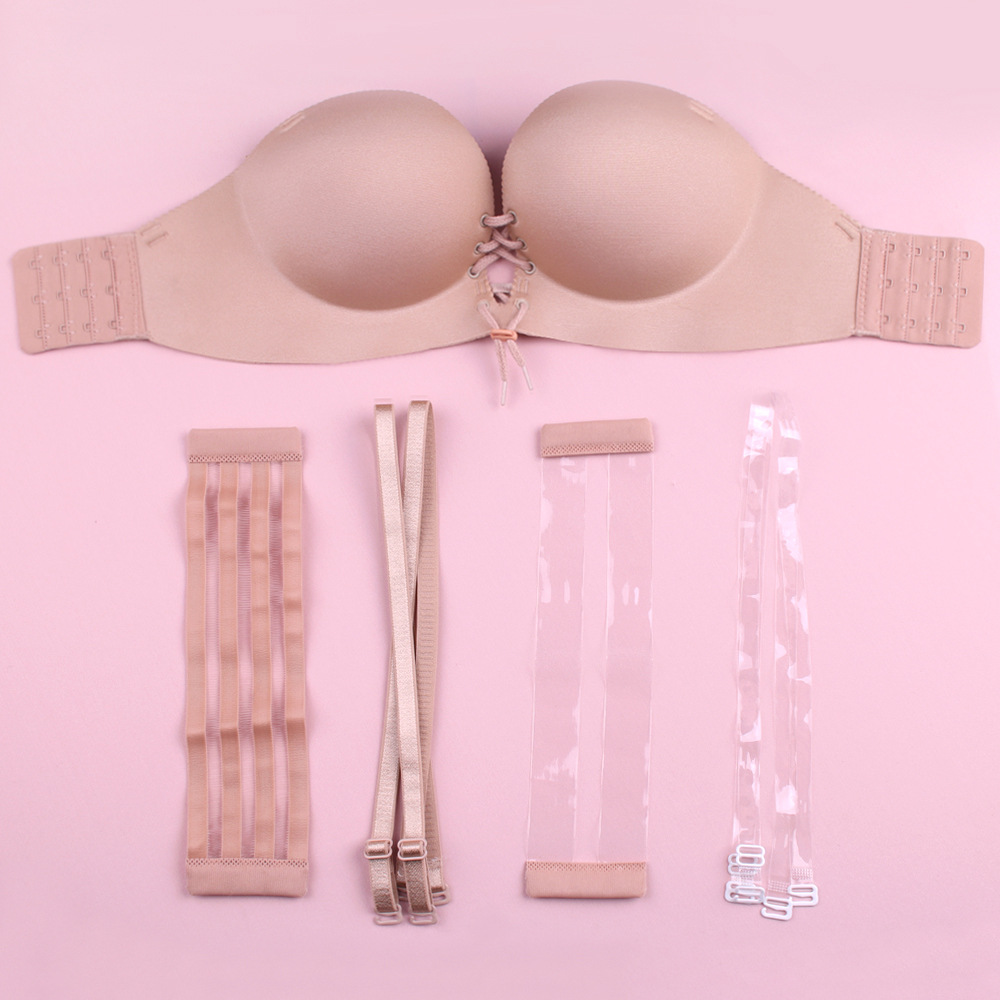 Title 1, Invisible drawstring gather bra