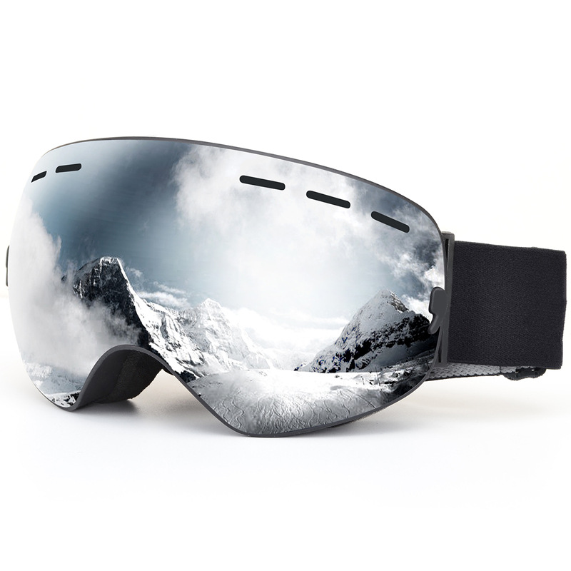 Coated Large Spherical Mirror, Windproof Cocaine Myopia Goggles, Ski Goggles HX18 Edge — foto 4