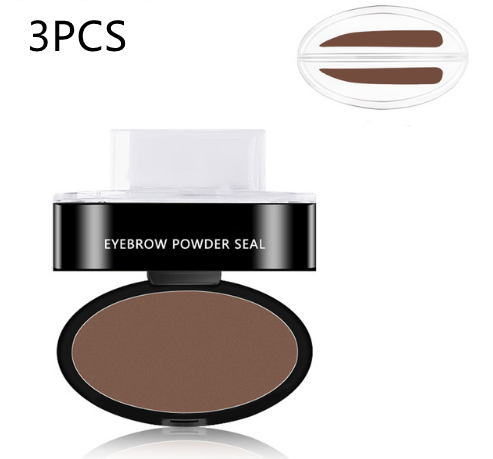 Augenbrauen Puder Stempel Tönung Schablone Kit Kosmetik Profi Make-up Wasserdicht E - Bild 13 von 41
