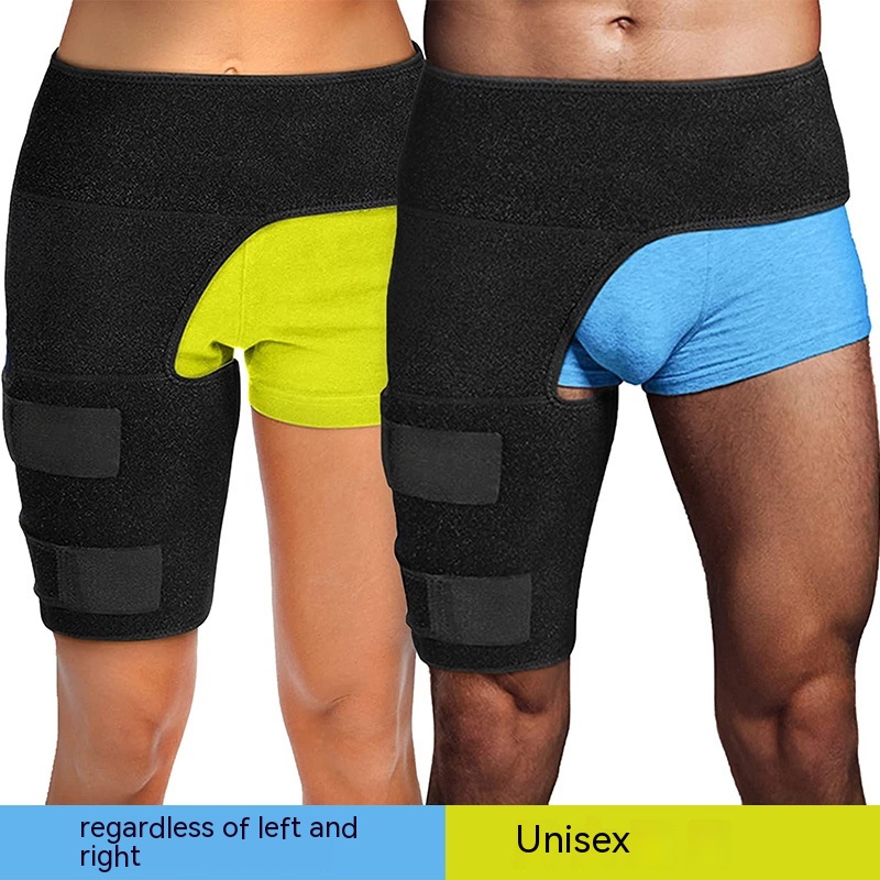Fitness Waist Support Leg Guard With Groin Strap Anti-strain