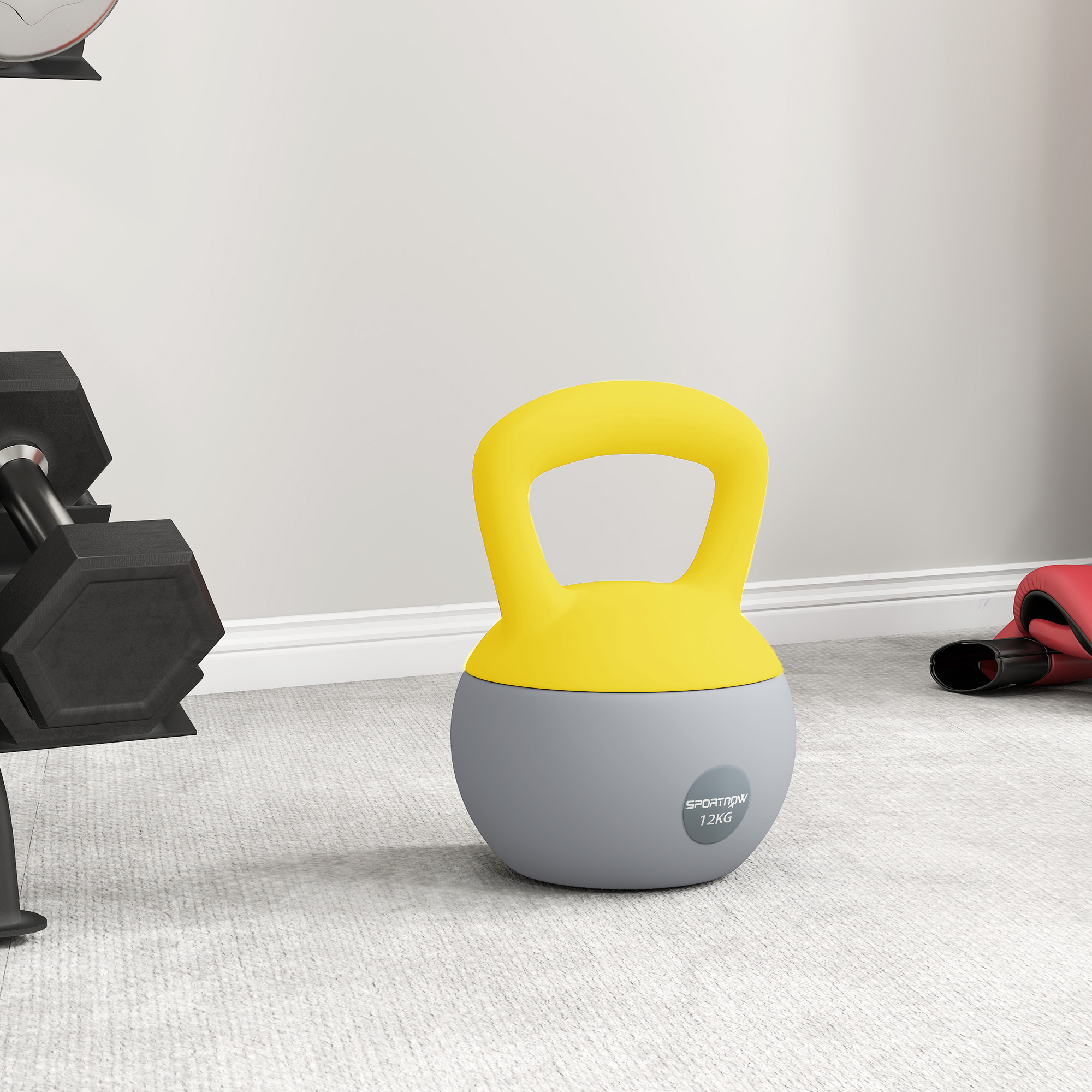 12 Kg Soft Kettlebell With Anti Slip Handle, Suitable For Home Gym — image 4