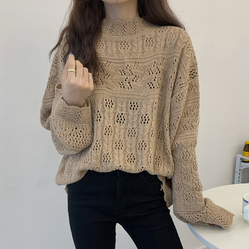 Title 4, Pull ample en tricot pour femme