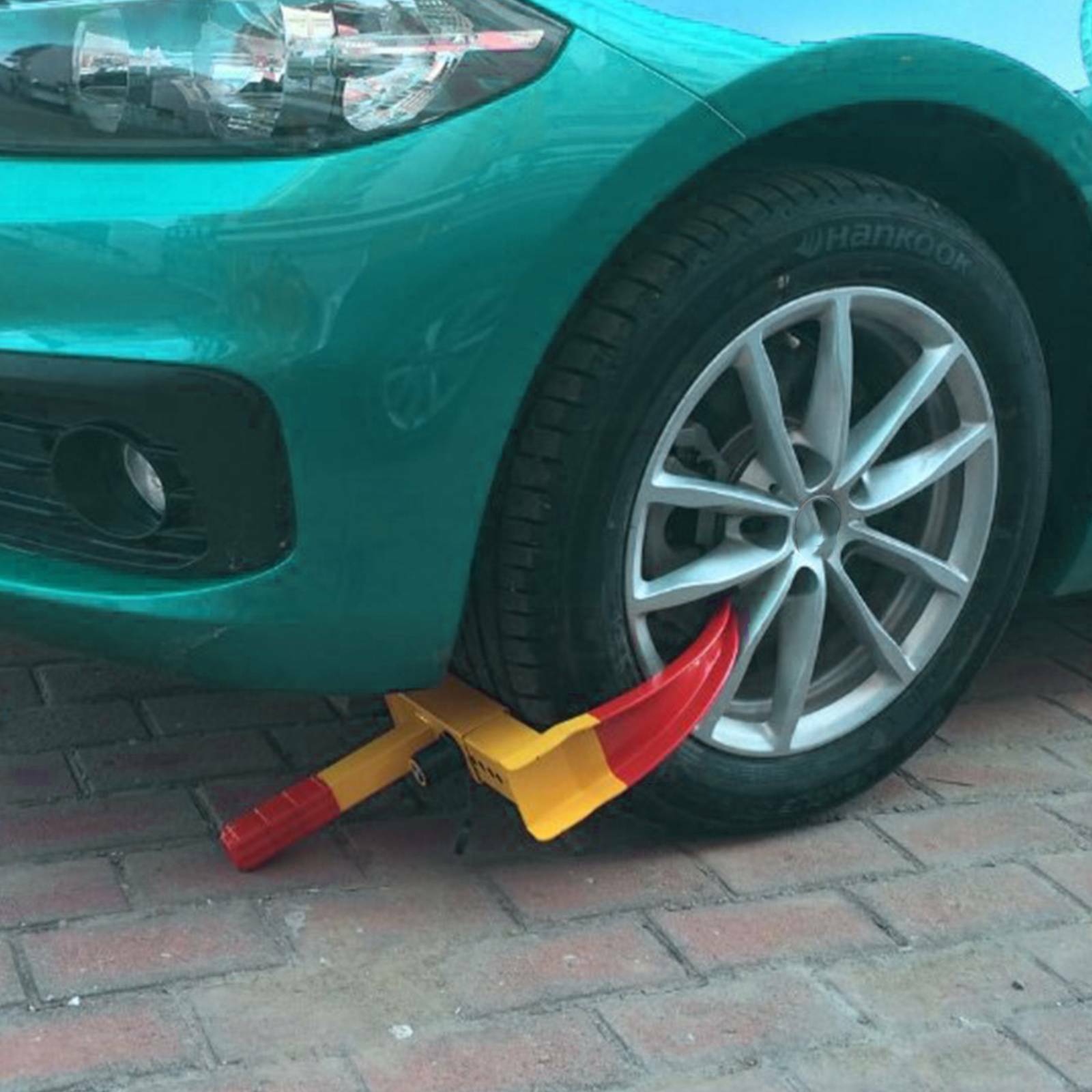 Heavy Duty Security Wheel Clamp Clamps Locks For Caravan Car Van Trailer Lock UK — image 3