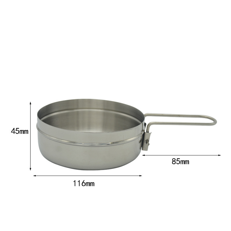 Title 1, Outdoor Picnic Stainless Steel Portable Pot