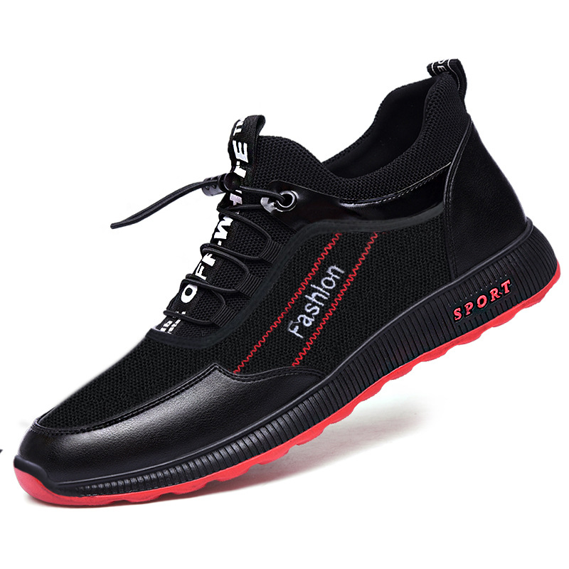 Title 6, Waterproof soft sole casual leather shoes