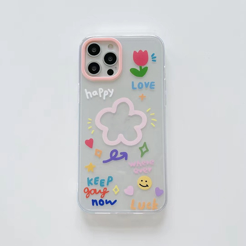 Simple Flower Silicone Phone Case - Image 5